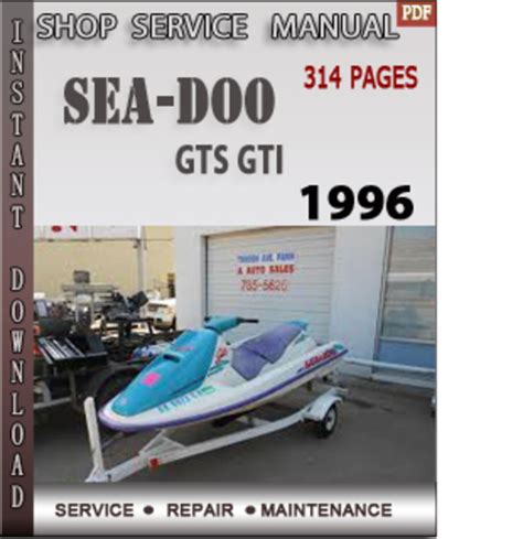 1996 seadoo shop manual